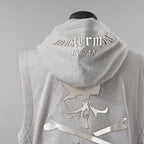 mastermind JAPAN マスターマインド ジャパン / 20SS バック メタルスカル ノースリーブ パーカー / MJ20E04-SW075-010 / size S (GRAY)