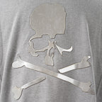 mastermind JAPAN マスターマインド ジャパン / 20SS バック メタルスカル ノースリーブ パーカー / MJ20E04-SW075-010 / size S (GRAY)