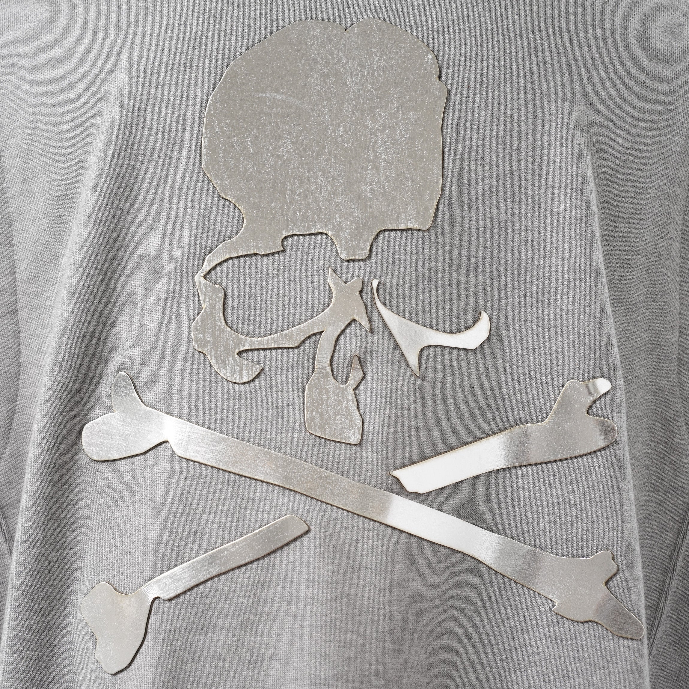 mastermind JAPAN マスターマインド ジャパン / 20SS バック メタルスカル ノースリーブ パーカー / MJ20E04-SW075-010 / size S (GRAY)
