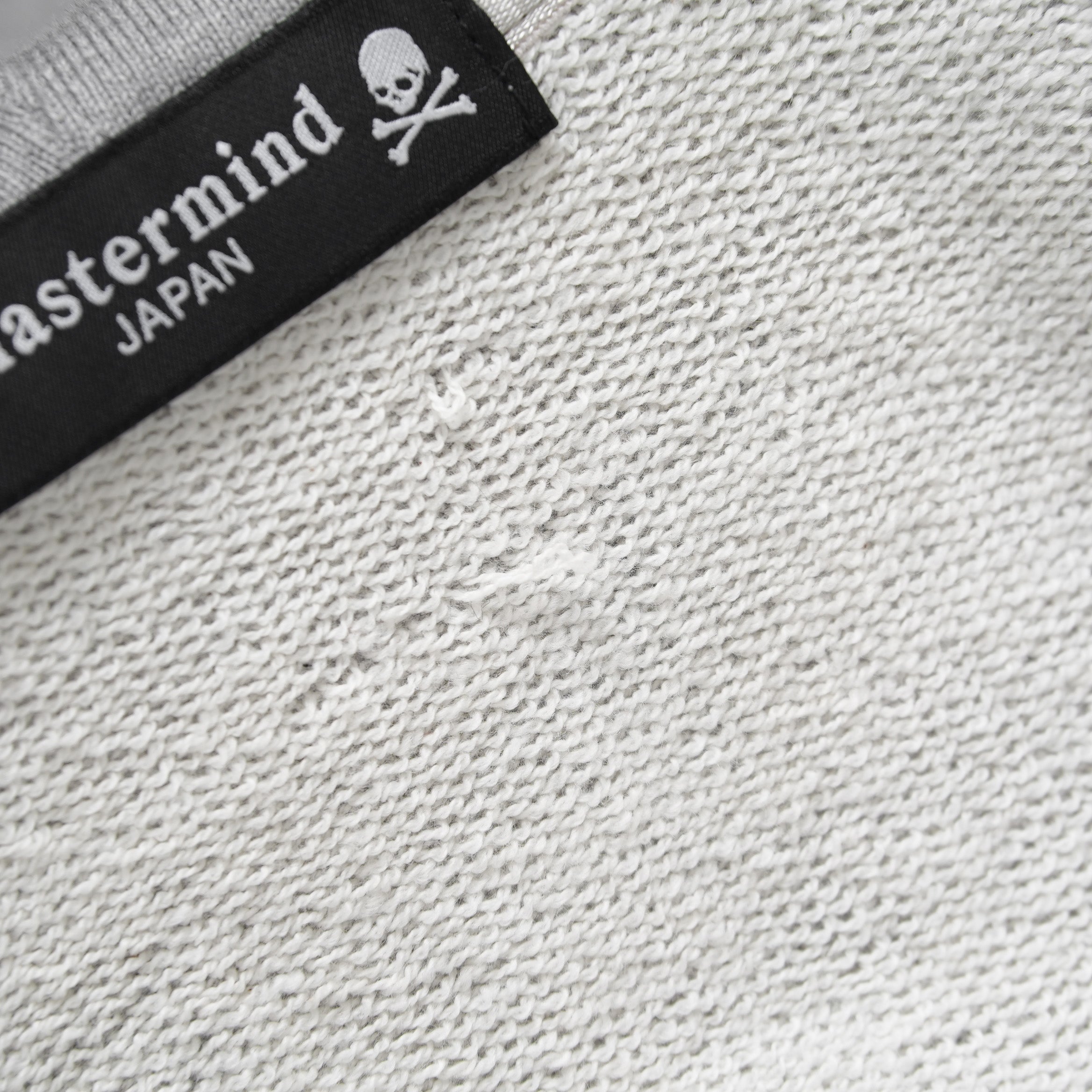 mastermind JAPAN マスターマインド ジャパン / 20SS バック メタルスカル ノースリーブ パーカー / MJ20E04-SW075-010 / size S (GRAY)