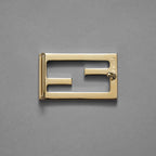 FENDI フェンディ / 美品 FF バックル リバーシブル レザーベルト アクセサリー / WHITE × BROWN レディース 352141-izm