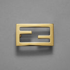 FENDI フェンディ / 美品 FF バックル リバーシブル レザーベルト アクセサリー / WHITE × BROWN レディース 352141-izm