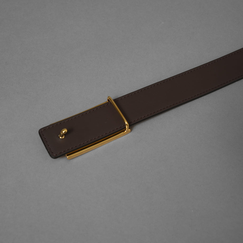 FENDI フェンディ / 美品 FF バックル リバーシブル レザーベルト アクセサリー / WHITE × BROWN レディース 352141-izm