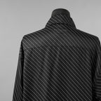 MM6 Maison Margiela エムエムシックス メゾンマルジェラ / 美品 23SS オーバーサイズビスコースシャツ 長袖シャツ/ S52DT0025 S78325 / size XS (BLACK)