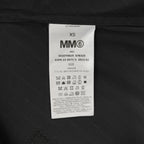 MM6 Maison Margiela エムエムシックス メゾンマルジェラ / 美品 23SS オーバーサイズビスコースシャツ 長袖シャツ/ S52DT0025 S78325 / size XS (BLACK)