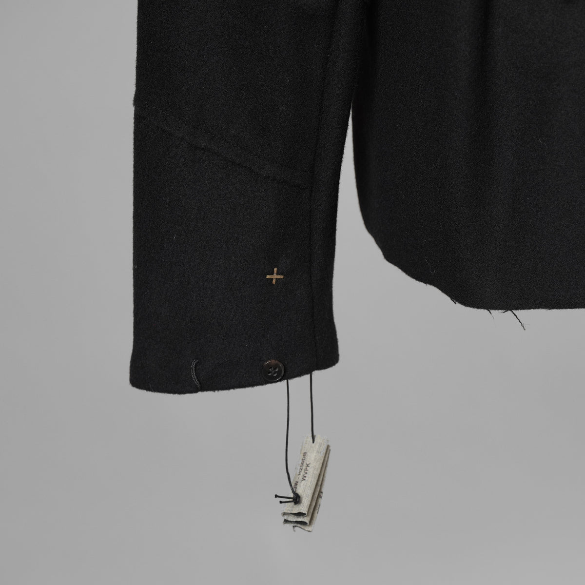 m.a + エムエークロス / 美品 23AW 2 Pocket One Piece Medium Fit Shirt / Wool Jersey / 長袖シャツ / 23W-H250DB / size 54 (BLACK) 352151-uen