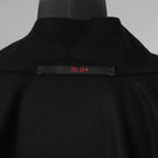 m.a + エムエークロス / 美品 23AW 2 Pocket One Piece Medium Fit Shirt / Wool Jersey / 長袖シャツ / 23W-H250DB / size 54 (BLACK) 352151-uen