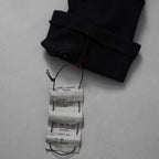m.a + エムエークロス / 美品 23AW 2 Pocket One Piece Medium Fit Shirt / Wool Jersey / 長袖シャツ / 23W-H250DB / size 54 (BLACK) 352151-uen