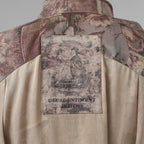 ZIGGY CHEN ジギーチェン / 美品 24AW Asymmetric Pleated Shirt シルク 長袖シャツ / 0M2430732 / size 44 (MULTI COLOR)