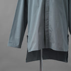 JIL SANDER ジルサンダー / 21SS ロングシャツコート / 長袖シャツ / HS JM IM 0005 / size 40 (BLUEGRAY)