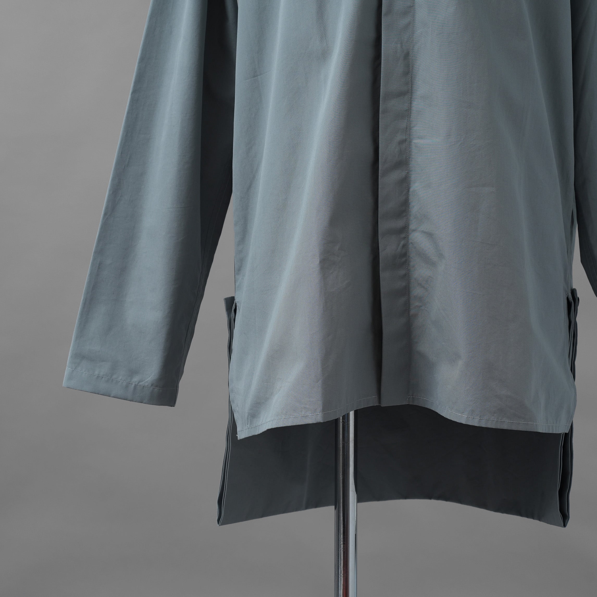 JIL SANDER ジルサンダー / 21SS ロングシャツコート / 長袖シャツ / HS JM IM 0005 / size 40 (BLUEGRAY)