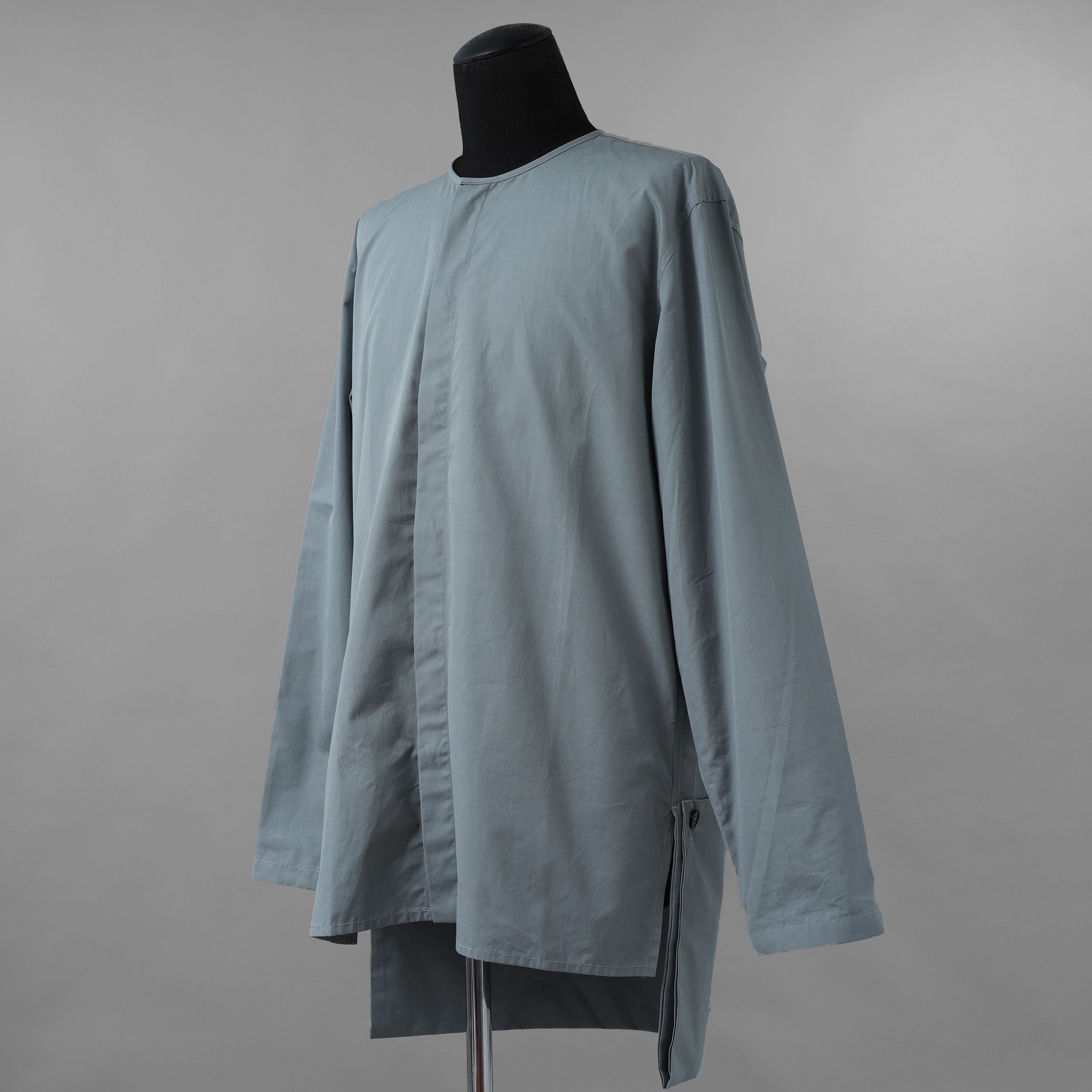 JIL SANDER ジルサンダー / 21SS ロングシャツコート / 長袖シャツ / HS JM IM 0005 / size 40 (BLUEGRAY)