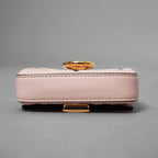 FENDI フェンディ / 美品 19 ナノ バゲット チャーム ショルダーポーチ アクセサリー / 7AR844 -AAJD-209-0189 / PINK BEIGE レディース 352145-izm