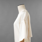 KANAKO SAKAI カナコ サカイ / 24SS SATIN BODYSUIT サテン ボディスーツ 半袖Tシャツ / KS2401035 / size 36 ( OFF WHITE ) レディース