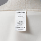 KANAKO SAKAI カナコ サカイ / 24SS SATIN BODYSUIT サテン ボディスーツ 半袖Tシャツ / KS2401035 / size 36 ( OFF WHITE ) レディース