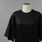 KANAKO SAKAI カナコ サカイ / 美品 24SS SATIN BODYSUIT サテン ボディスーツ 半袖Tシャツ / KS2401035 / size 36 ( BLACK ) レディース