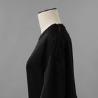 KANAKO SAKAI カナコ サカイ / 美品 24SS SATIN BODYSUIT サテン ボディスーツ 半袖Tシャツ / KS2401035 / size 36 ( BLACK ) レディース