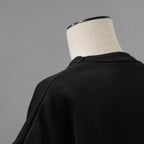 KANAKO SAKAI カナコ サカイ / 美品 24SS SATIN BODYSUIT サテン ボディスーツ 半袖Tシャツ / KS2401035 / size 36 ( BLACK ) レディース
