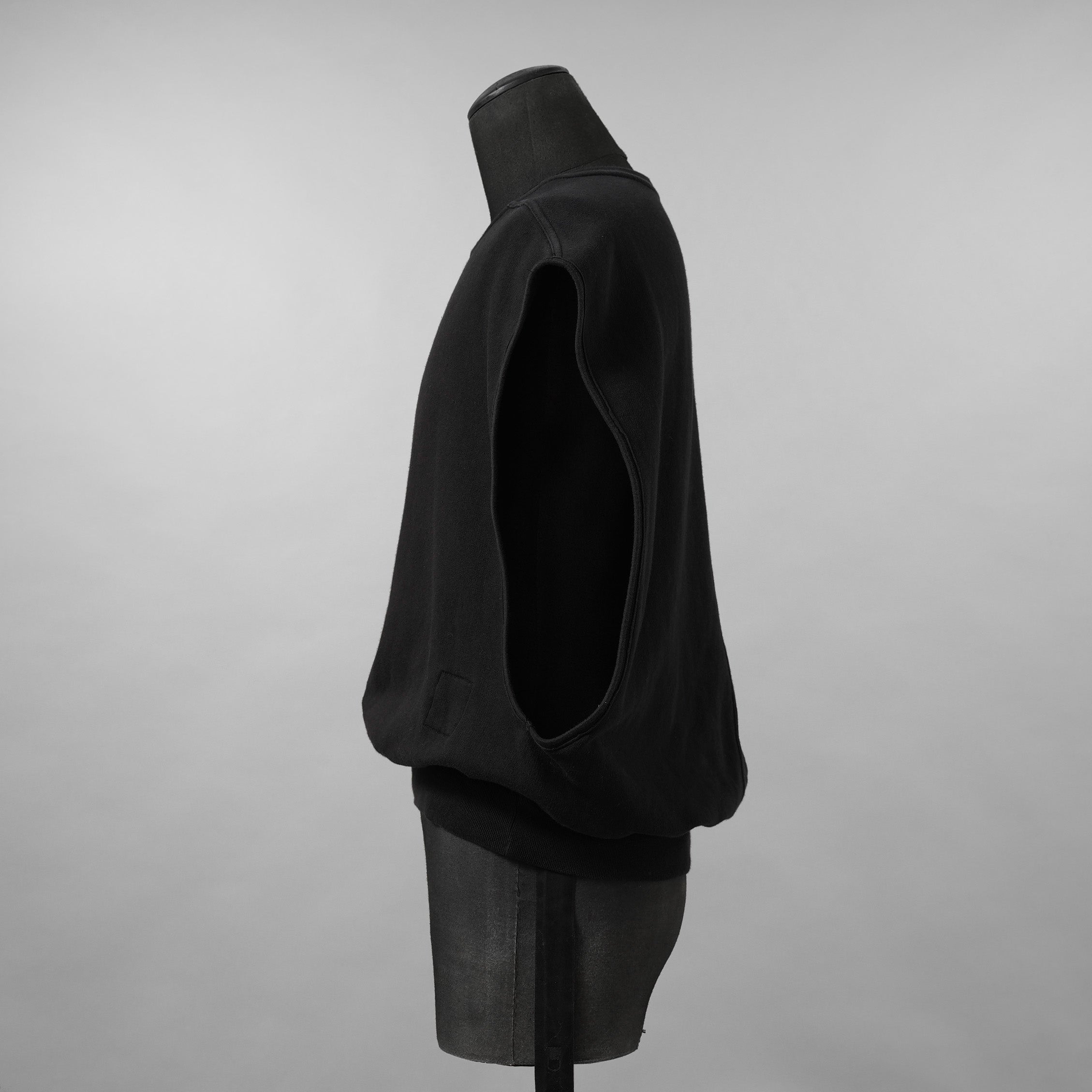 RICK OWENS DRKSHDW リックオウエンス / 24SS JUMBO TATLIN SWEAT / ノースリーブ スウェット / DU01D1155-F / size M (BLACK)