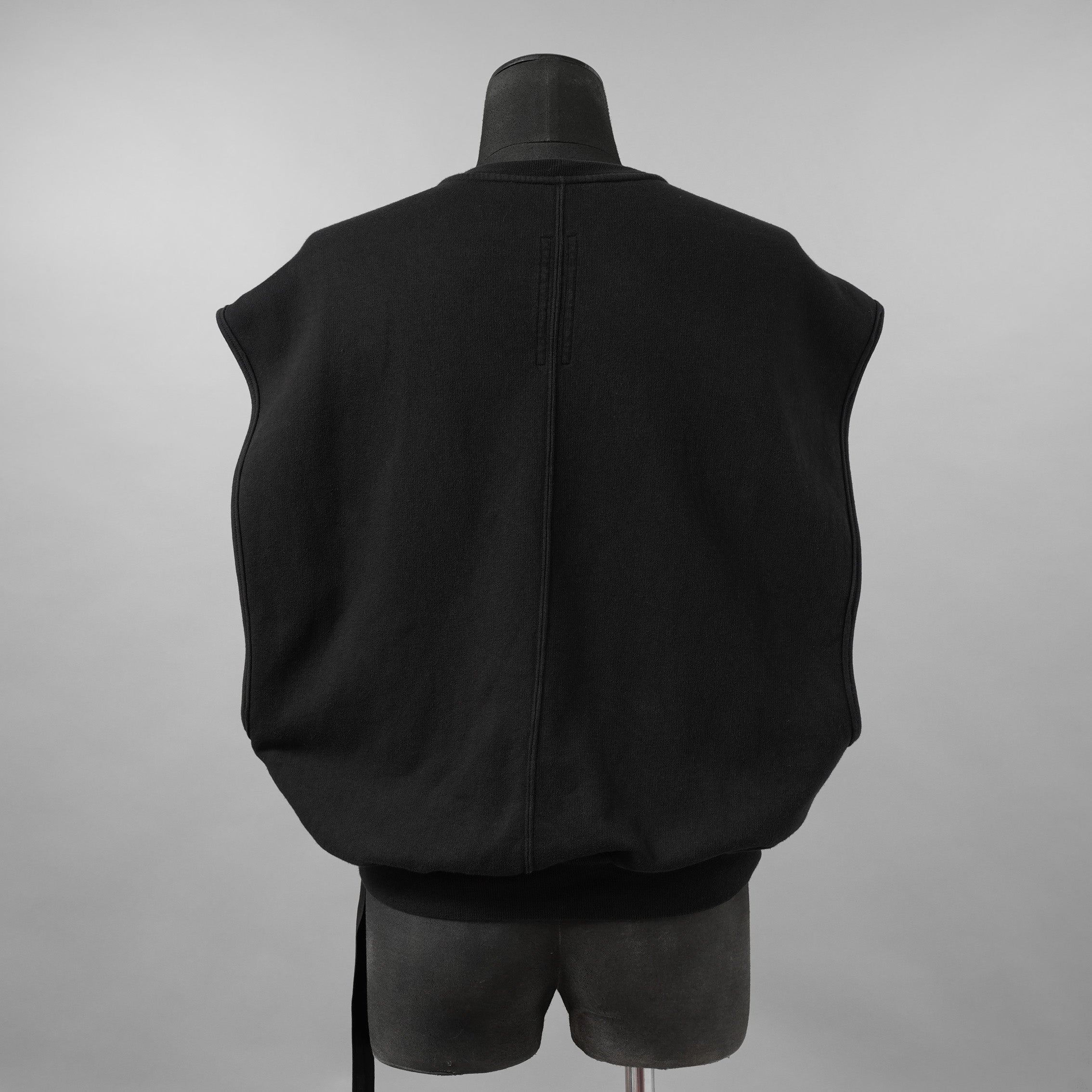 RICK OWENS DRKSHDW リックオウエンス / 24SS JUMBO TATLIN SWEAT / ノースリーブ スウェット / DU01D1155-F / size M (BLACK)