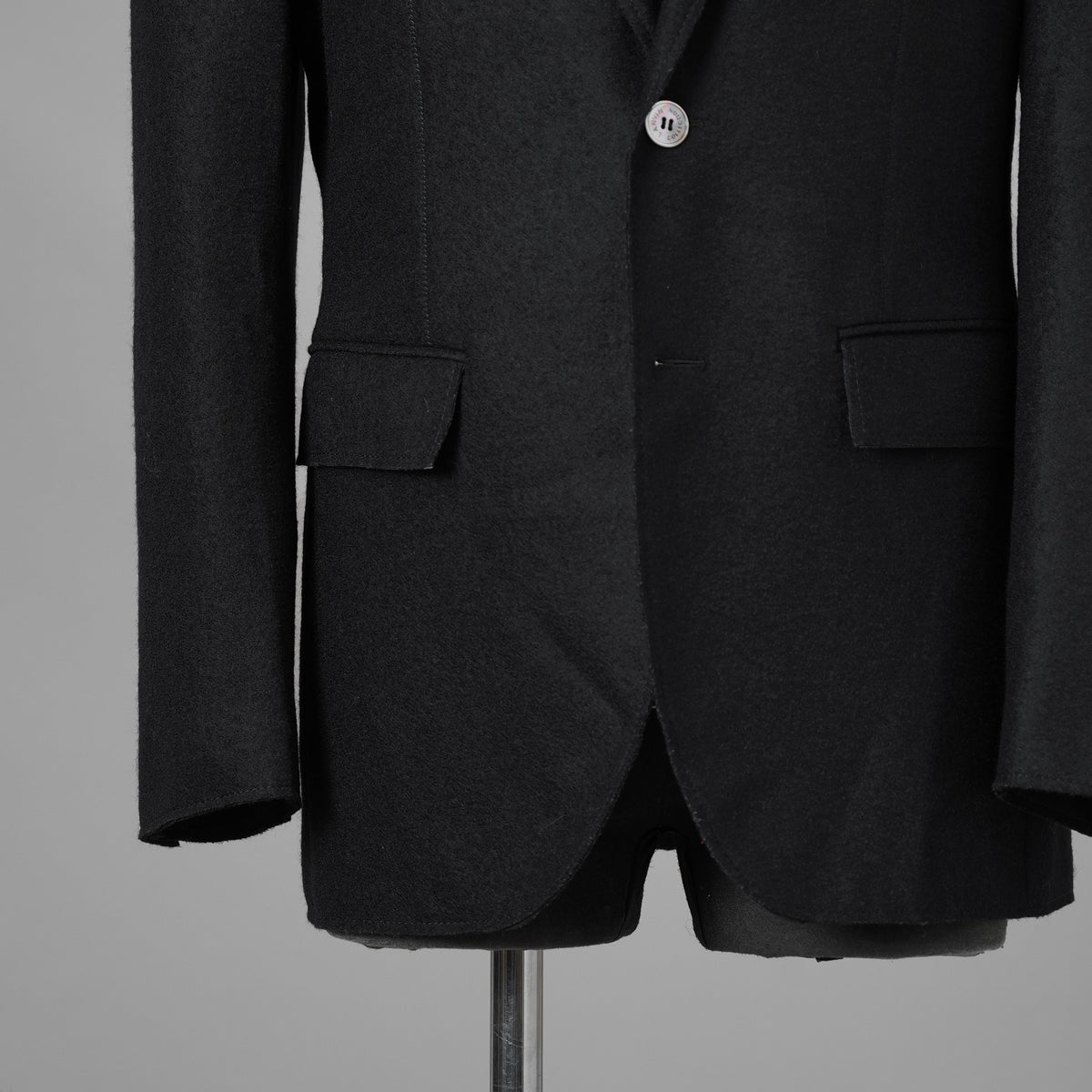 LANVIN COLLECTION ランバン コレクション / 美品 ウール テーラード ジャケット / LA-SY-83829 / size 48 (BLACK) 352153-in-ue