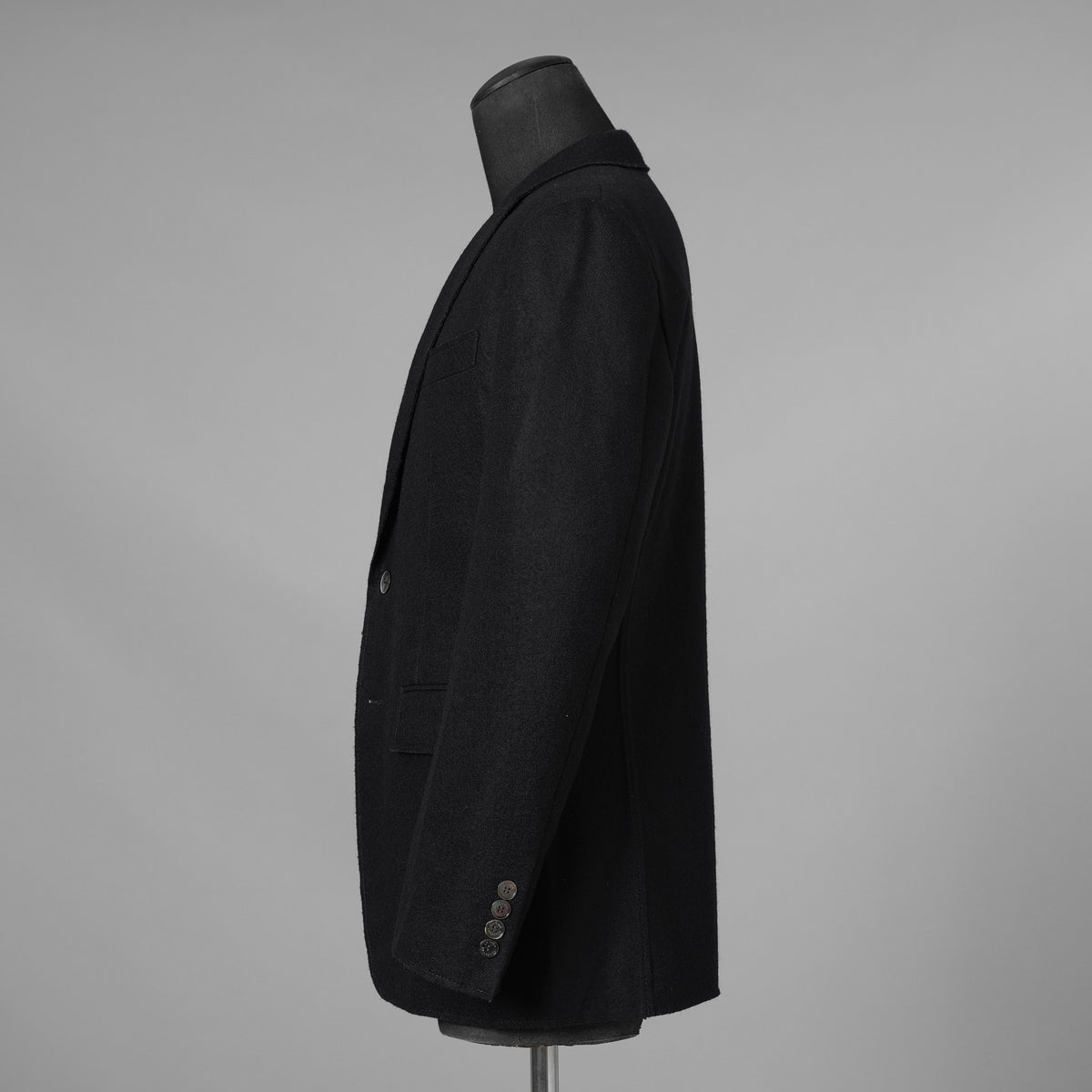 LANVIN COLLECTION ランバン コレクション / 美品 ウール テーラード ジャケット / LA-SY-83829 / size 48 (BLACK) 352153-in-ue