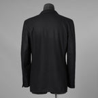 LANVIN COLLECTION ランバン コレクション / 美品 ウール テーラード ジャケット / LA-SY-83829 / size 48 (BLACK) 352153-in-ue