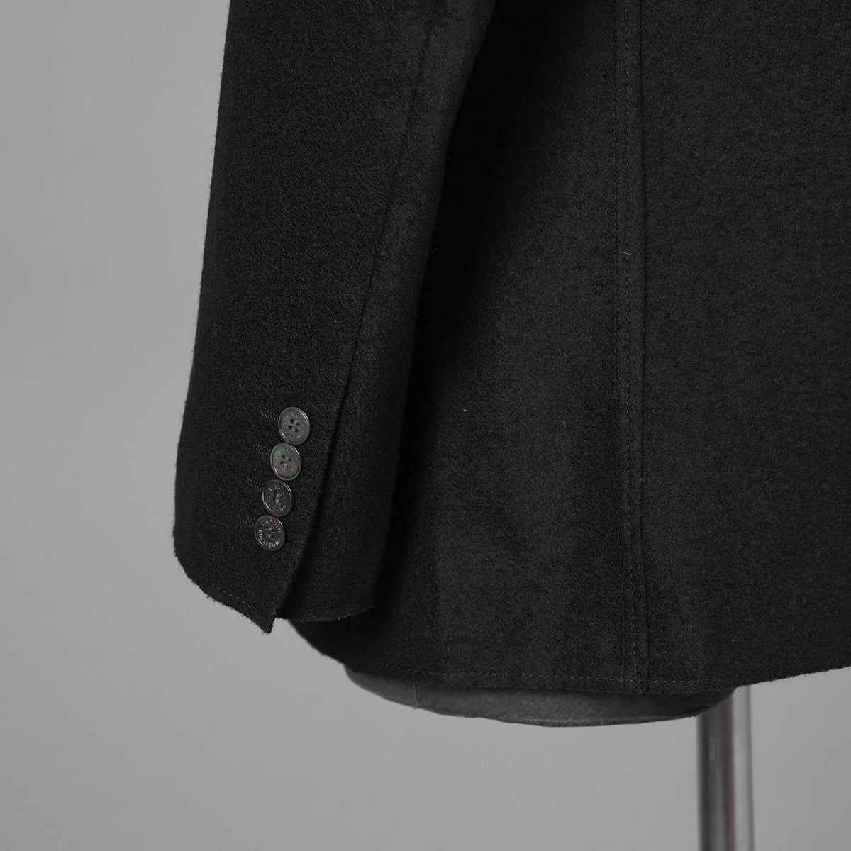 LANVIN COLLECTION ランバン コレクション / 美品 ウール テーラード ジャケット / LA-SY-83829 / size 48 (BLACK) 352153-in-ue