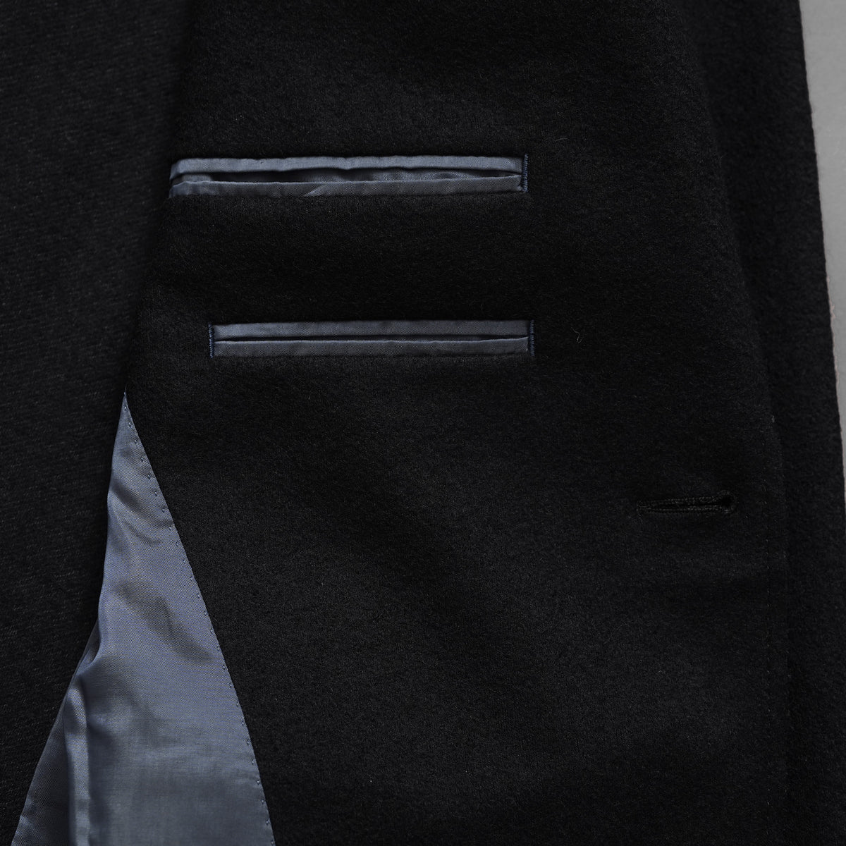 LANVIN COLLECTION ランバン コレクション / 美品 ウール テーラード ジャケット / LA-SY-83829 / size 48 (BLACK) 352153-in-ue