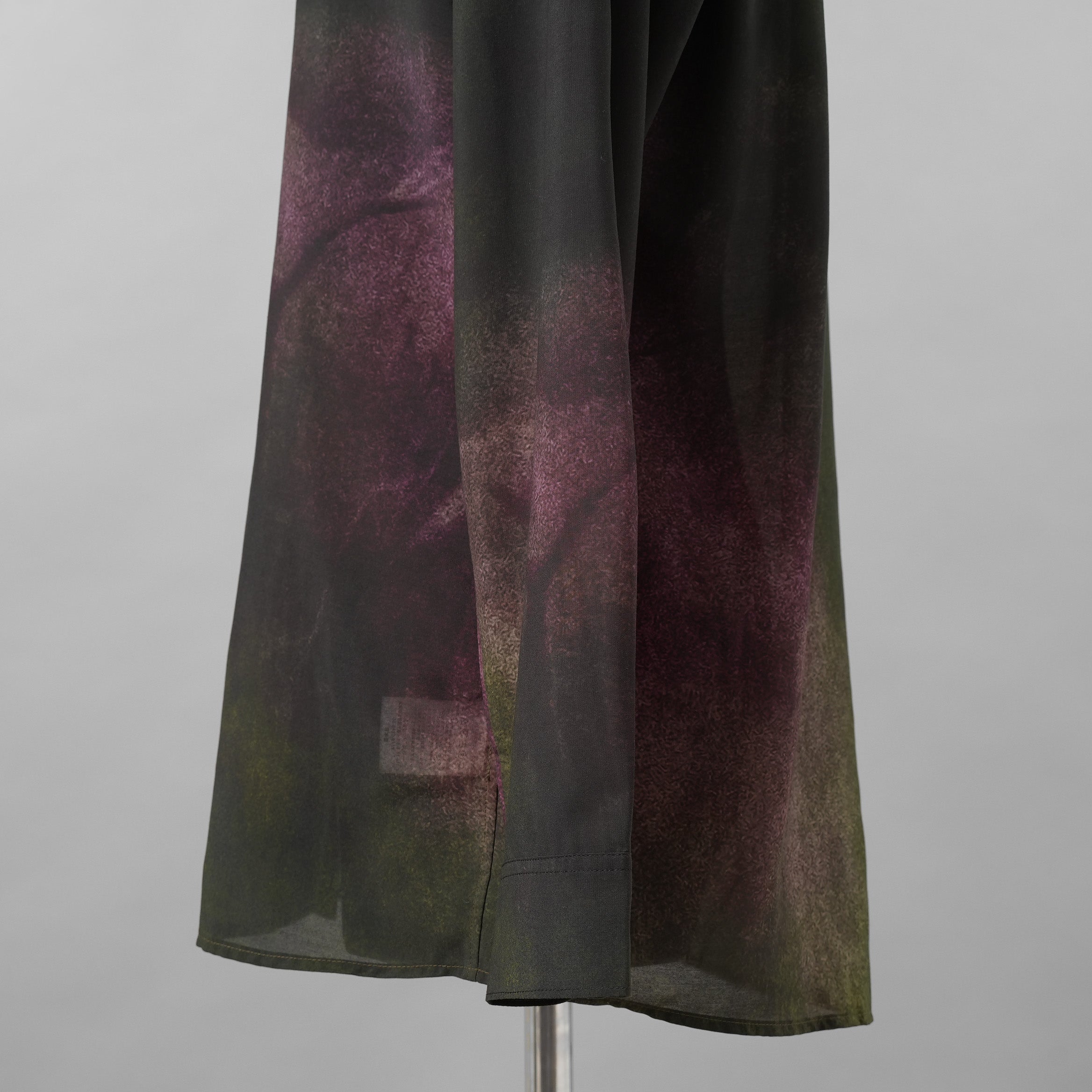 BED J.W. FORD ベッドフォード / 美品 22SS IWAMOTO Blouse オープンカラーシャツ 長袖シャツ / 22SS-B-BL09 / size 1 (GREEN)