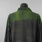 BED J.W. FORD ベッドフォード / 美品 22SS IWAMOTO Blouse オープンカラーシャツ 長袖シャツ / 22SS-B-BL09 / size 1 (GREEN)