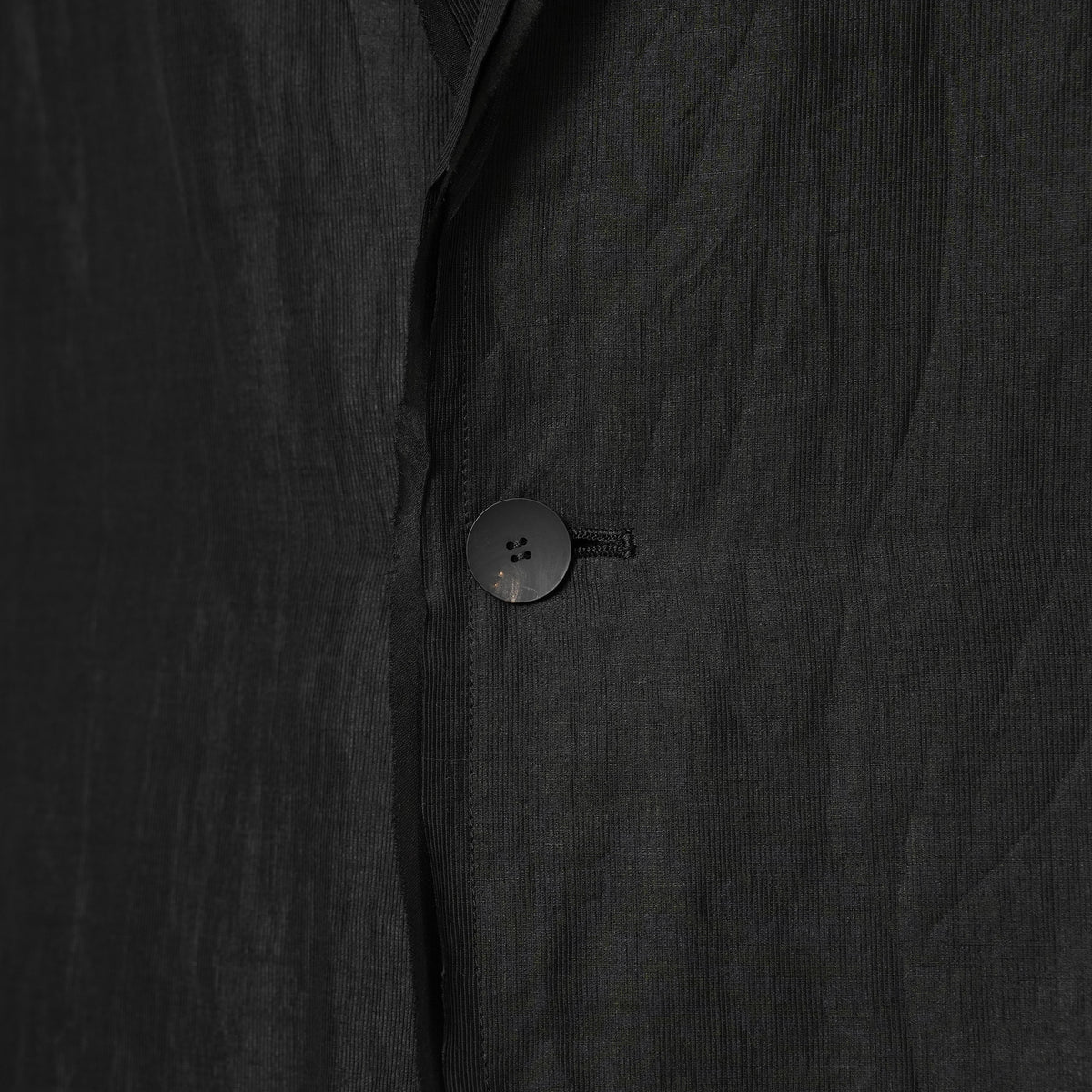 bajra バジュラ / 美品 26SS リネンカールマイヤージャケット テーラード ジャケット / 161BJ01 / size 3 (BLACK) 352155-in-ue