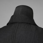 bajra バジュラ / 美品 26SS リネンカールマイヤージャケット テーラード ジャケット / 161BJ01 / size 3 (BLACK) 352155-in-ue