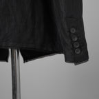 bajra バジュラ / 美品 26SS リネンカールマイヤージャケット テーラード ジャケット / 161BJ01 / size 3 (BLACK) 352155-in-ue