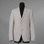 PRADA プラダ / 14SS コットン 2B テーラード ジャケット / ACS1 2014 3248 / size 48 (IVORY WHITE) 352154-in-ue