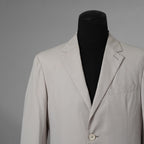 PRADA プラダ / 14SS コットン 2B テーラード ジャケット / ACS1 2014 3248 / size 48 (IVORY WHITE) 352154-in-ue