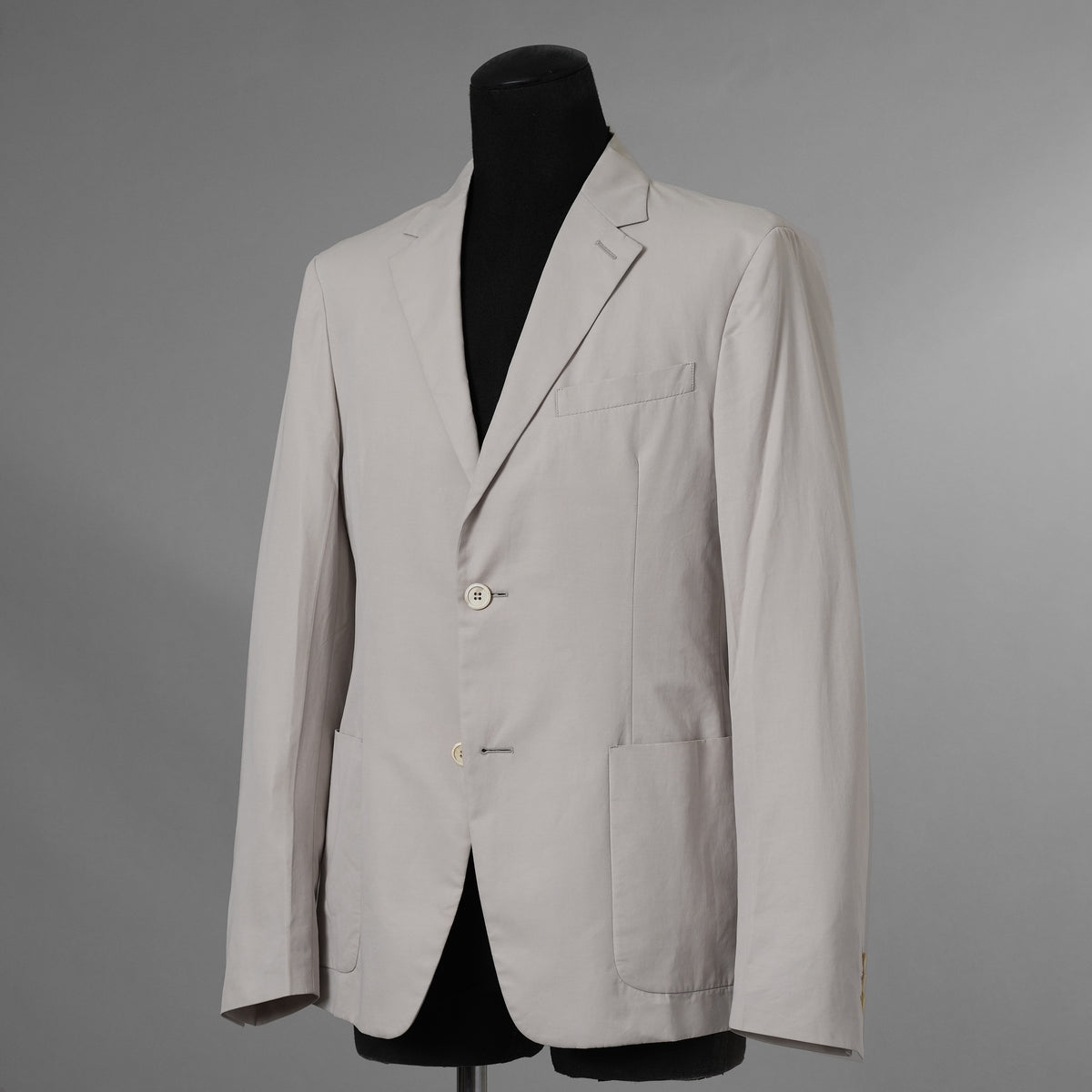 PRADA プラダ / 14SS コットン 2B テーラード ジャケット / ACS1 2014 3248 / size 48 (IVORY WHITE) 352154-in-ue
