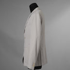 PRADA プラダ / 14SS コットン 2B テーラード ジャケット / ACS1 2014 3248 / size 48 (IVORY WHITE) 352154-in-ue