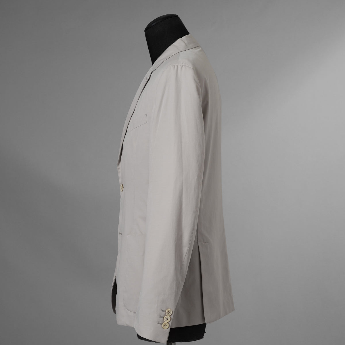 PRADA プラダ / 14SS コットン 2B テーラード ジャケット / ACS1 2014 3248 / size 48 (IVORY WHITE) 352154-in-ue