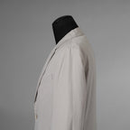 PRADA プラダ / 14SS コットン 2B テーラード ジャケット / ACS1 2014 3248 / size 48 (IVORY WHITE) 352154-in-ue