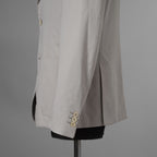 PRADA プラダ / 14SS コットン 2B テーラード ジャケット / ACS1 2014 3248 / size 48 (IVORY WHITE) 352154-in-ue