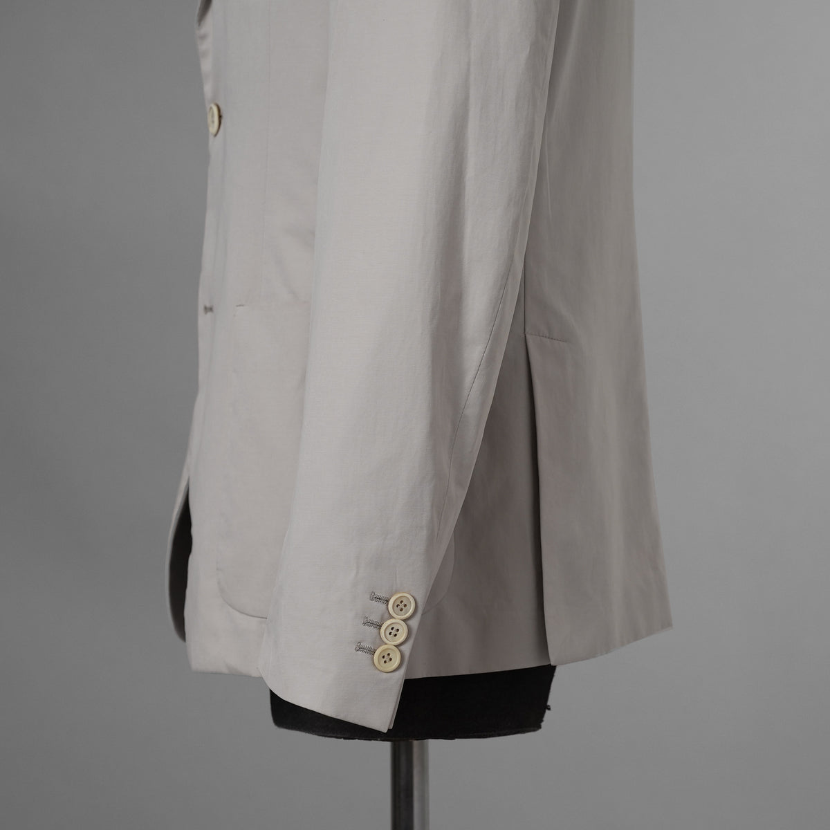PRADA プラダ / 14SS コットン 2B テーラード ジャケット / ACS1 2014 3248 / size 48 (IVORY WHITE) 352154-in-ue
