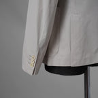 PRADA プラダ / 14SS コットン 2B テーラード ジャケット / ACS1 2014 3248 / size 48 (IVORY WHITE) 352154-in-ue