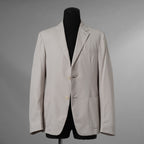 PRADA プラダ / 14SS コットン 2B テーラード ジャケット / ACS1 2014 3248 / size 48 (IVORY WHITE) 352154-in-ue