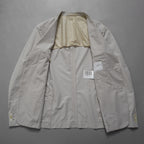 PRADA プラダ / 14SS コットン 2B テーラード ジャケット / ACS1 2014 3248 / size 48 (IVORY WHITE) 352154-in-ue