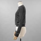 未使用 CELINE セリーヌ / 19AW ウールボートネック ニット / 2A525395D / size S (CHARCOAL GRAY) レディース