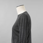 未使用 CELINE セリーヌ / 19AW ウールボートネック ニット / 2A525395D / size S (CHARCOAL GRAY) レディース