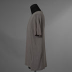 The Viridi-anne ザ ヴィリディアン / 美品 20SS 綿 シルク レギュラー 半袖Tシャツ / VI-3072-01 / size 2 (GRAY) 123057-alm