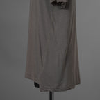 The Viridi-anne ザ ヴィリディアン / 美品 20SS 綿 シルク レギュラー 半袖Tシャツ / VI-3072-01 / size 2 (GRAY) 123057-alm