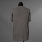 The Viridi-anne ザ ヴィリディアン / 美品 20SS 綿 シルク レギュラー 半袖Tシャツ / VI-3072-01 / size 2 (GRAY) 123057-alm